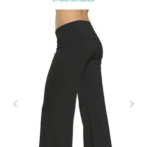 WIDE LEG ROLL DOWN PANTS BY HARD TAIL FOREVER-gently used